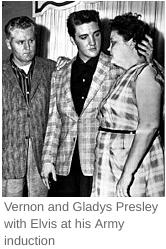 Elvis with his Parents