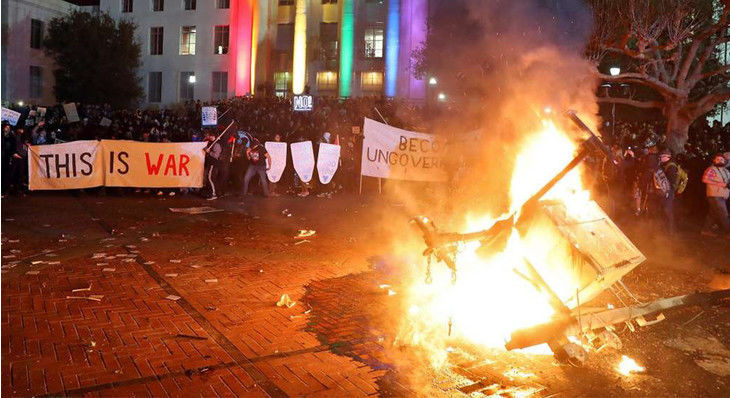 U.C. Berkeley Riots
